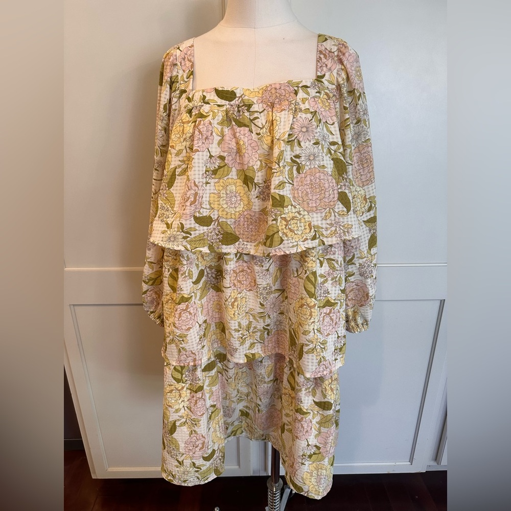 Who What Wear floral dress